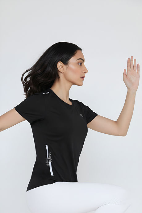 Zelocity Quick Dry Relaxed Top - Black Beauty — image 2